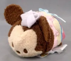 【中古】ぬいぐるみ ミッキー(バレンタイン) ぬいぐるみ ミニ(S) 「ディズニー TSUM TSUM -ツムツム-」 ディズニーストア限定