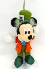 【中古】ぬいぐるみ ミッキーマウス(マッドハッター/ディズニーランド開園27周年記念) ぬいぐるみバッジ 「ディズニー」 東京ディズニーランド限定 
