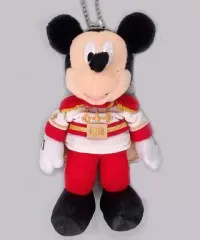 【中古】ぬいぐるみ ミッキーマウス(プリンスチャーミング/ディズニーランド開園28周年記念) ぬいぐるみバッジ 「ディズニー」 東京ディズニーランド限定