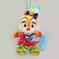 ディズニー クラリス ハロウィン ポップンライブ ぬいぐるみ バッジ