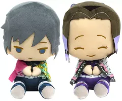 【中古】ぬいぐるみ 全2種セット でっかいぽふっとぬいぐるみ～冨岡義勇・胡蝶しのぶ～ 「鬼滅の刃」