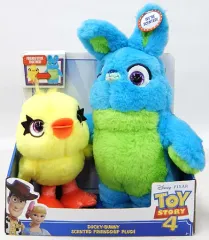 【中古】ぬいぐるみ ダッキー＆バニー フレンドシップ ぬいぐるみセット 「トイ・ストーリー4」