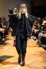 コムデギャルソンオムプリュス23AW ウールフリンジニット Lサイズ 