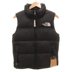 ザノースフェイス THE NORTH FACE タグ付き 1996 RETRO NUPTSE ダウンベスト ジャケット ブルゾン S 黒 ブラック NF0A3XEP /JS ■GY40