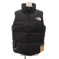 ザノースフェイス THE NORTH FACE タグ付き 1996 RETRO NUPTSE ダウンベスト ジャケット 700フィルパワー M 黒 ブラック NF0A3XEP /JS ■GY40