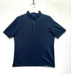 ユニクロ メンズ半袖Tシャツ 100 ストレッチ ポロ カラーTシャツ / 送料込み