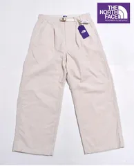 【定価2万9700円】新品 ノース フェイス パープル レーベル コーデュロイワイドストレートフィールドパンツ【32】【34】N25FC099 アイボリー