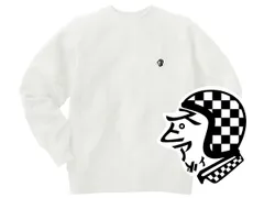 リバース縫製 サイドリブ SPEED ADDICT TRADE MARK SWEAT WHITE/白ビンテージスウェットチャンピオンランナーズタグランタグ古着70s80s90s