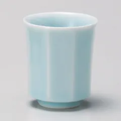 青白磁八角湯呑
