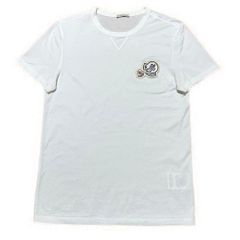 モンクレール Tシャツ Mサイズ ダブルワッペン 2T1042 - メルカリ