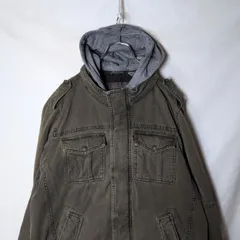 【Levi's/リーバイス】ミリタリー ジャケット ワーク ジャケットブルゾン  パーカー フーディ f451 huyuのサムネイル