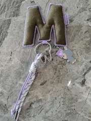 ポップマート ラブブ アルファベットキーホルダー M (新品)