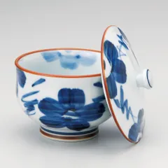 染花紋蓋付汲出（有田焼）