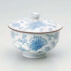 古代唐草蓋付汲出（有田焼）