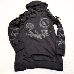 【極美品】ニーアクロージング 肩レースアップ  フェイスプリント ビッグパーカー