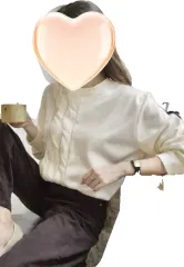 ザラ アイボリー 半々 ニット ブラウス