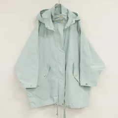 WOOLRICH 　ウールリッチ　アノラック　ナイロンジャケット　ブルゾン　オーバーサイズ　フード　ポリエステル　ライトグリーン　レディース　XS　b0006