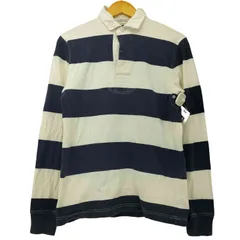 ラグビーラルフローレン Rugby Ralph Lauren CLASSIC RUGBY FIT ボーダー ラガーシャツ メンズ import：XS 