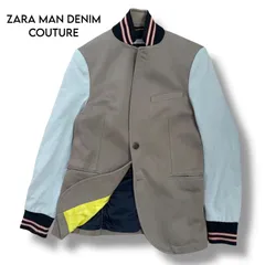 【 ZARA MAN DENIM COUTURE】Bomber Jacket