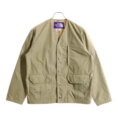 THE NORTH FACE (ザノースフェイス) Midweight 65/35 Hopper Field Cardigan パープルレーベル ホッパーフィールド カーディガンジャケット ベージュ NP2102N
