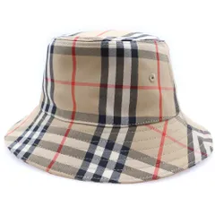 BURBERRY (バーバリー) ノバチェック バケットハット 帽子 ベージュ キッズ
