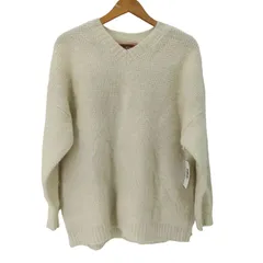 シンゾーン Shinzone モヘア混 Vネック シャギーニット セーター レディース FREE 