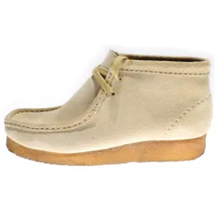 Clarks (クラークス) Wallabee boots スエードレザー ワラビーブーツ 261686674060 ベージュ
