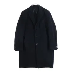 LARDINI (ラルディーニ) 3B ウール チェスターコート ブラックのサムネイル