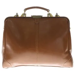 NO BRAND (ノーブランド) EVERWIN エバウィン 2WAY ダレス ビジネス ショルダー ハンドバッグ ブラウン