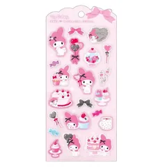 サンリオ ジュエルマシュマロステッカーズ　ピンクティータイム／マイメロディ　シール
