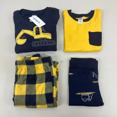 A496-1620548 Carter’s キッズ パジャマ 4点セット 110cm フリース 男の子