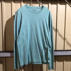 1961 L.L.Bean ロンT ミントグリーン S エルエルビーン 長袖カットソー 無地 古着卸 アメリカ仕入