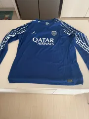 NIKE ジョーダン Paris Saint-Germain(パリ サンジェルマン) 24/25 4th 長袖 ジャージ イ・カンイン マーキング 2XL
