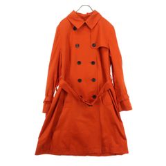 美品 マッキントッシュフィロソフィー ダブルブレスト コットンコート