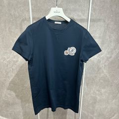 MONCLER MAGLIA 半袖T-SHIRT ネイビー XL - メルカリ