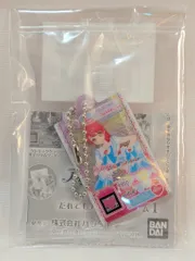 バンダイ アイカツ!×プリパラ THE MOVIE-出会いのキセキ- だれでもアクリルチャーム1 シルキーハートサイリウムワンピ（みかん）