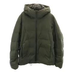 UNIQLO ユニクロ シームレス ダウンパーカー L カーキ メンズ 古着