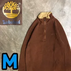 T7624 Timberland ハーフジップ　スウェット　アメカジ