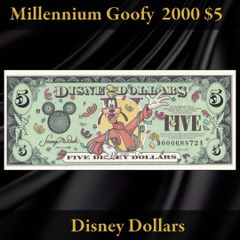 ディズニーダラー 2000年 5ドル ミレニアム シリーズD R-69 - メルカリ