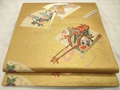 平和屋着物＊夏物　小紋　絽　草花文　金彩　洗える着物　CABB2163ze 平和屋着物＊夏物 小紋 絽 草花文 金彩 洗える着物 CABB2163ze - メルカリ