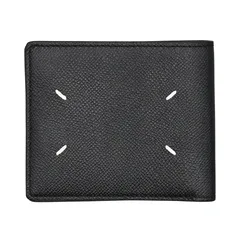 Maison Margiela メゾンマルジェラ 二つ折り財布 コンパクトウォレット カード 札入れ ブラック (17217)