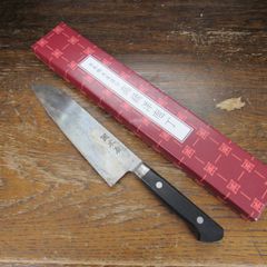 A0102）菊一文字 三徳包丁 キッチン 調理器具 包丁 ナイフ 在銘 銘あり A0102）菊一文字 三徳包丁 キッチン 調理器具 包丁 ナイフ 在銘 銘あり