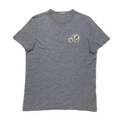 MONCLER ワッペン　グレー　Tシャツ　S 国内正規品 4S175