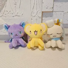 (まとめ売り) カードキャプター さくらんぼ スピネル ケロ モモ ぬいぐるみ キーホルダー バッグホルダー ぬいぐるみ