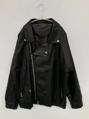 レザージャケット ブラック