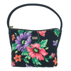 FEILER フェイラー ハンドバッグ  シェニール織    ブラック レディース / 241011012953