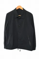 イサムカタヤマバックラッシュ ISAMU KATAYAMA BACKLASH コットン ナイロン ストレッチ コーチジャケット 1751-02 M 黒 ブラック ブランド古着ベクトル 中古●260131のサムネイル