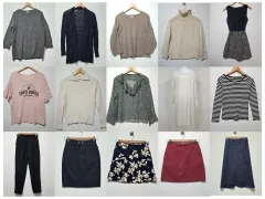 レディース ファッション 上下セット 15点 まとめ売り (ニット スカート シャツ ONE PIECE など)