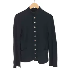 トリココムデギャルソン tricot COMME des GARCONS 90S 連ボタン スタンドカラージャケット レディース JPN：M 