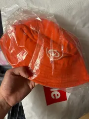 STUSSY ステューシー バケットハット オレンジ